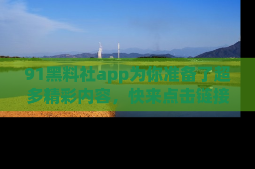 91黑料社app为你准备了超多精彩内容,快来点击链接一起探秘吧!