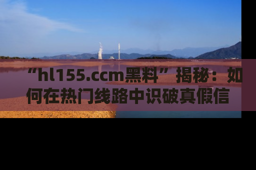 “hl155.ccm黑料”揭秘:如何在热门线路中识破真假信息