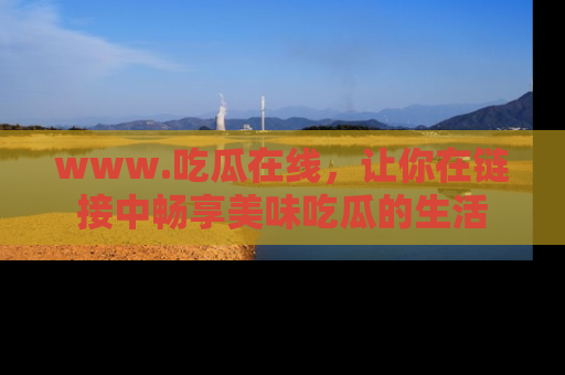 www.吃瓜在线，让你在链接中畅享美味吃瓜的生活