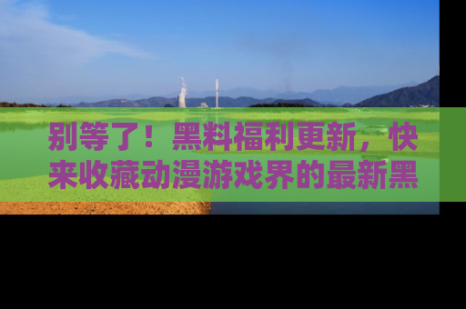 别等了！黑料福利更新，快来收藏动漫游戏界的最新黑料吧！