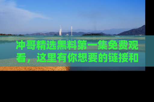冲哥精选黑料第一集免费观看，这里有你想要的链接和内幕！