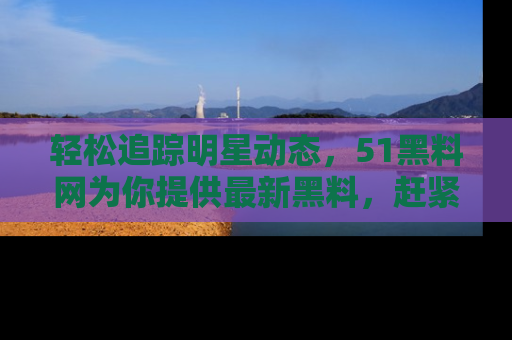 轻松追踪明星动态，51黑料网为你提供最新黑料，赶紧访问网址观看！
