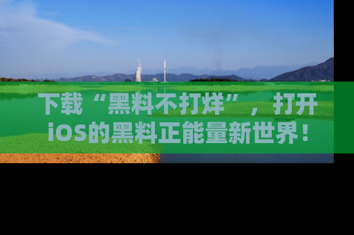 下载“黑料不打烊”,打开iOS的黑料正能量新世界!