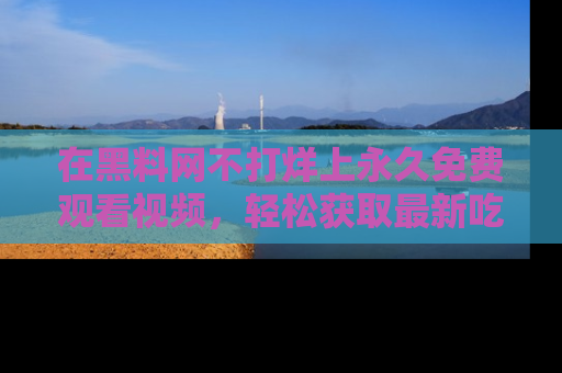 在黑料网不打烊上永久免费观看视频,轻松获取最新吃瓜资讯!