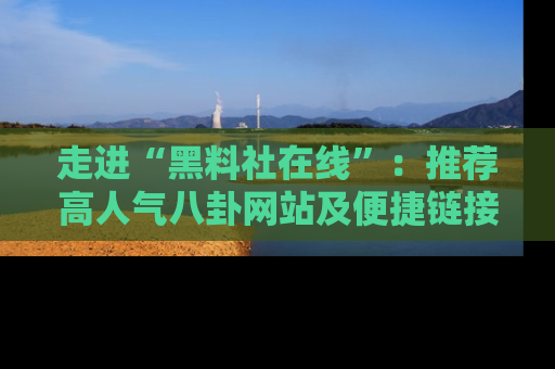 走进“黑料社在线”:推荐高人气八卦网站及便捷链接的全面指南